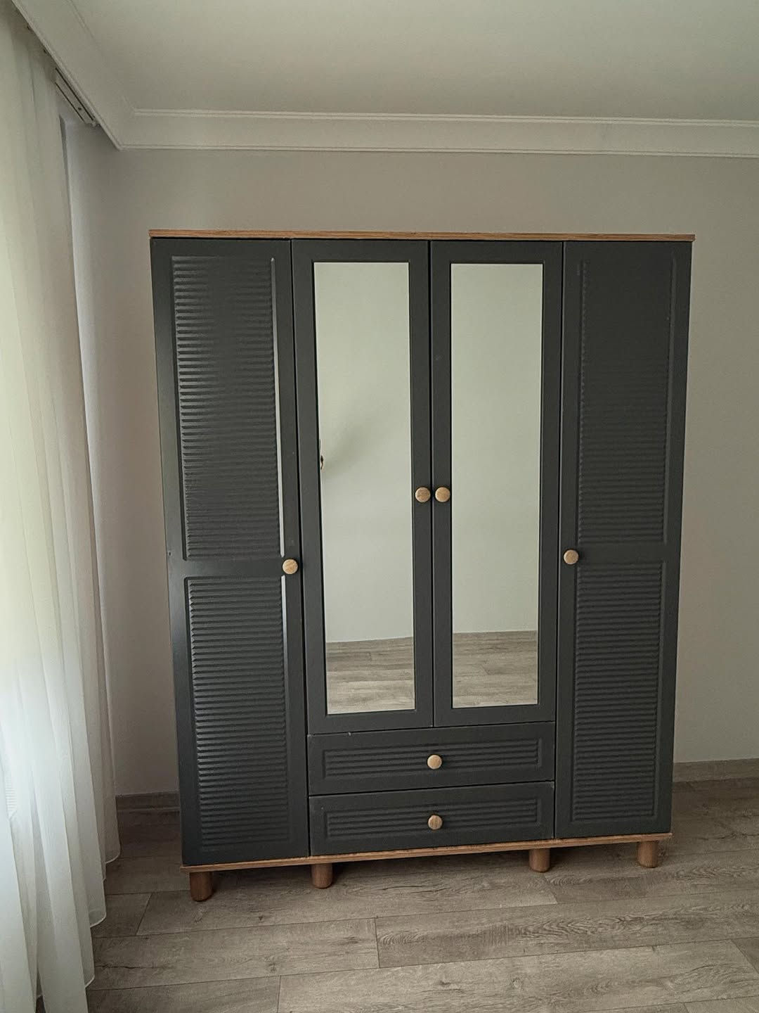 FULL MDF 4 KAPAKLI AYNALI MODEL 