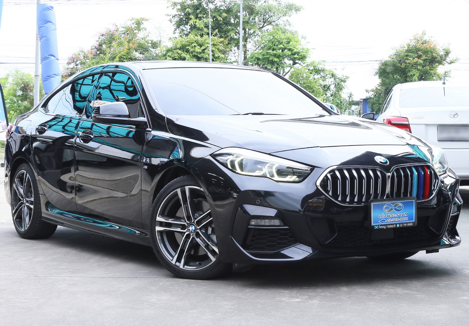 BMW 220I GRAN COUPE M SPORT สีดำ ปี 2021