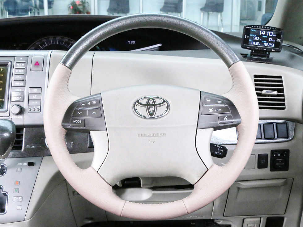 ภาพขนาดย่อ: TOYOTA ESTIMA 2.4 HYBRID สีเทา ปี 2009