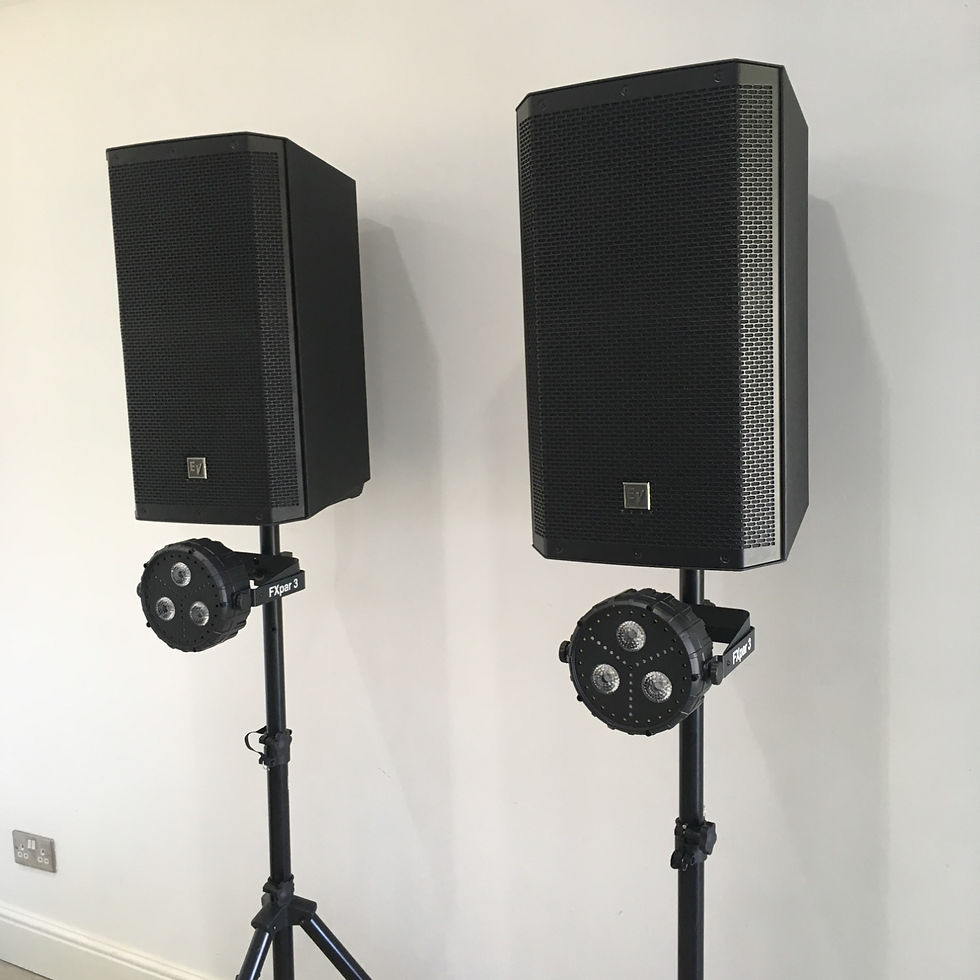 EV ZLX 12P + Chauvet FXPar 3 Package