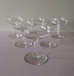 BACCARAT COUPE CHAMPAGNE GLASSES (6) $1,200