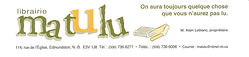 Librairie Matulu Inc.