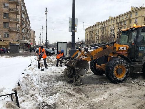 Субботник для сотрудников Комитета и подведомственных организаций