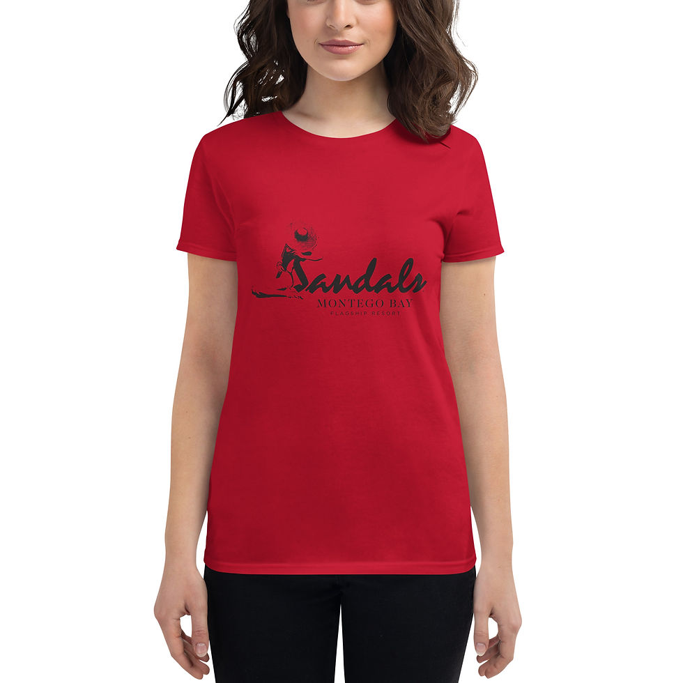 Thumbnail: Sandals Women's short sleeve t-shirt