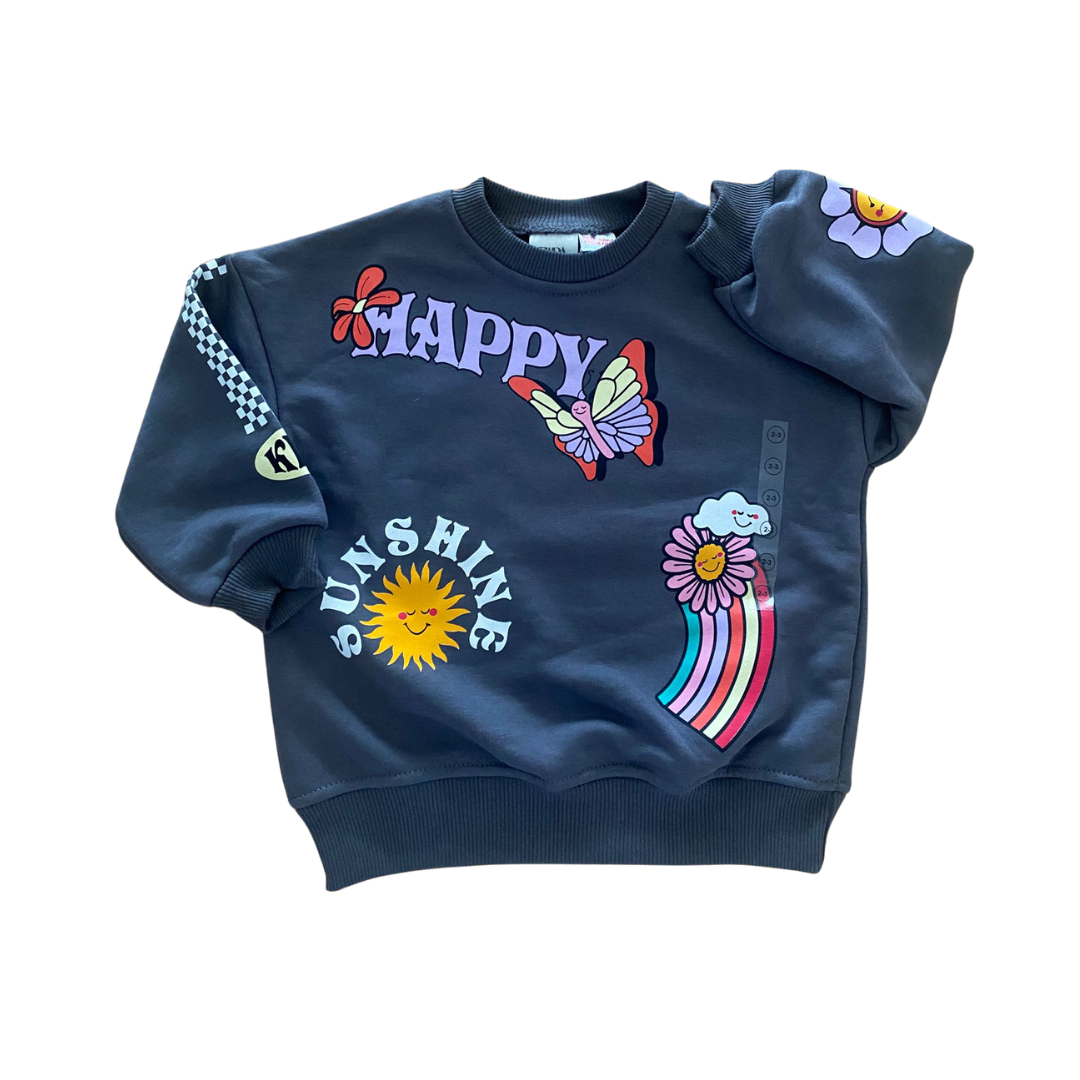Happy Sweatshirt Takım