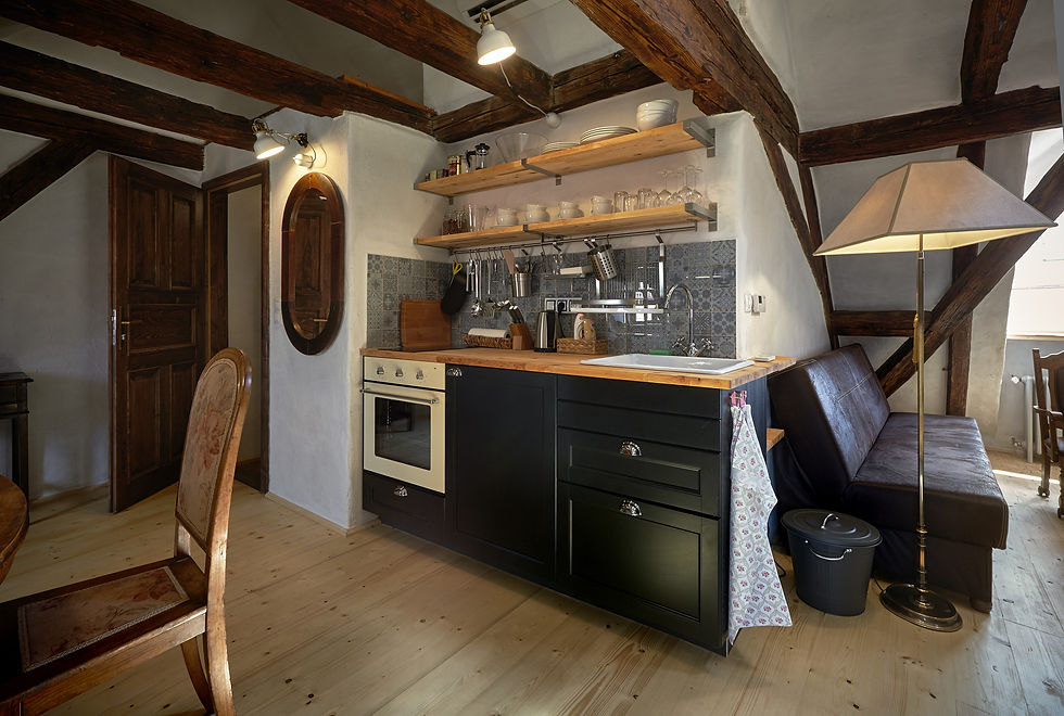 Thumbnail: Lovely attic studio with AC near Charles bridge