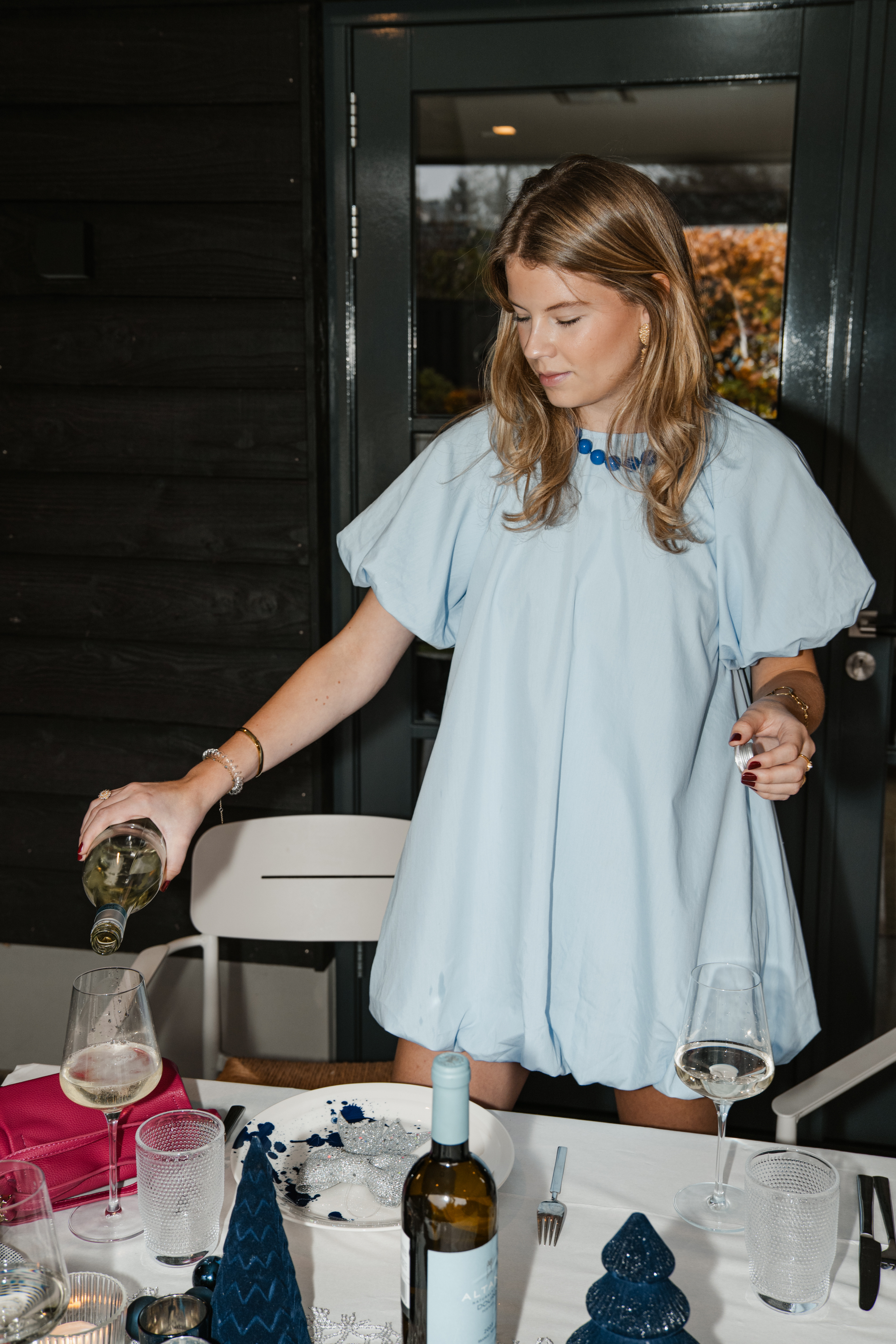 Blue Cloud Dress