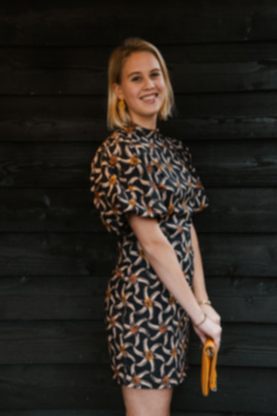 Midnight Pattern Dress