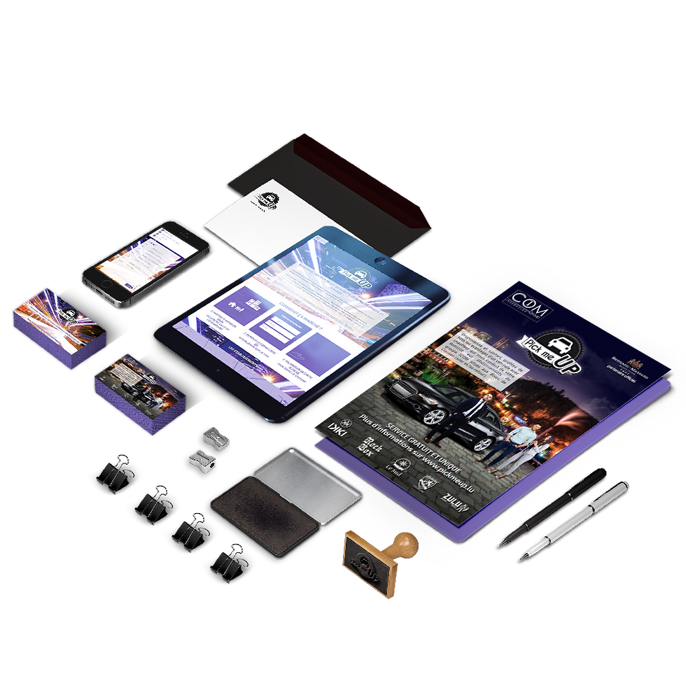 Pick Me Up - Identité graphique