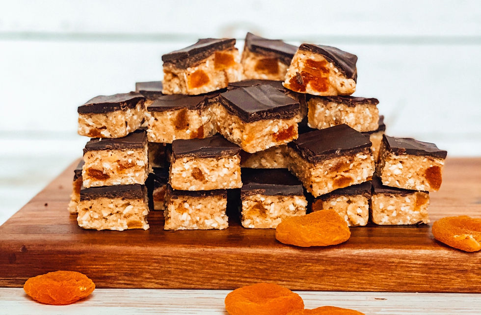 The Ultimate No-Bake Apricot Slice