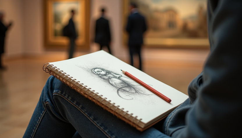 A Practical Guide to Drawing at Museums and Making the Most of Your Experience