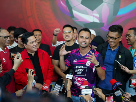 Raffi Ahmad Mendaftarkan Diri Sebagai Exco PSSI Periode 2023-2027
