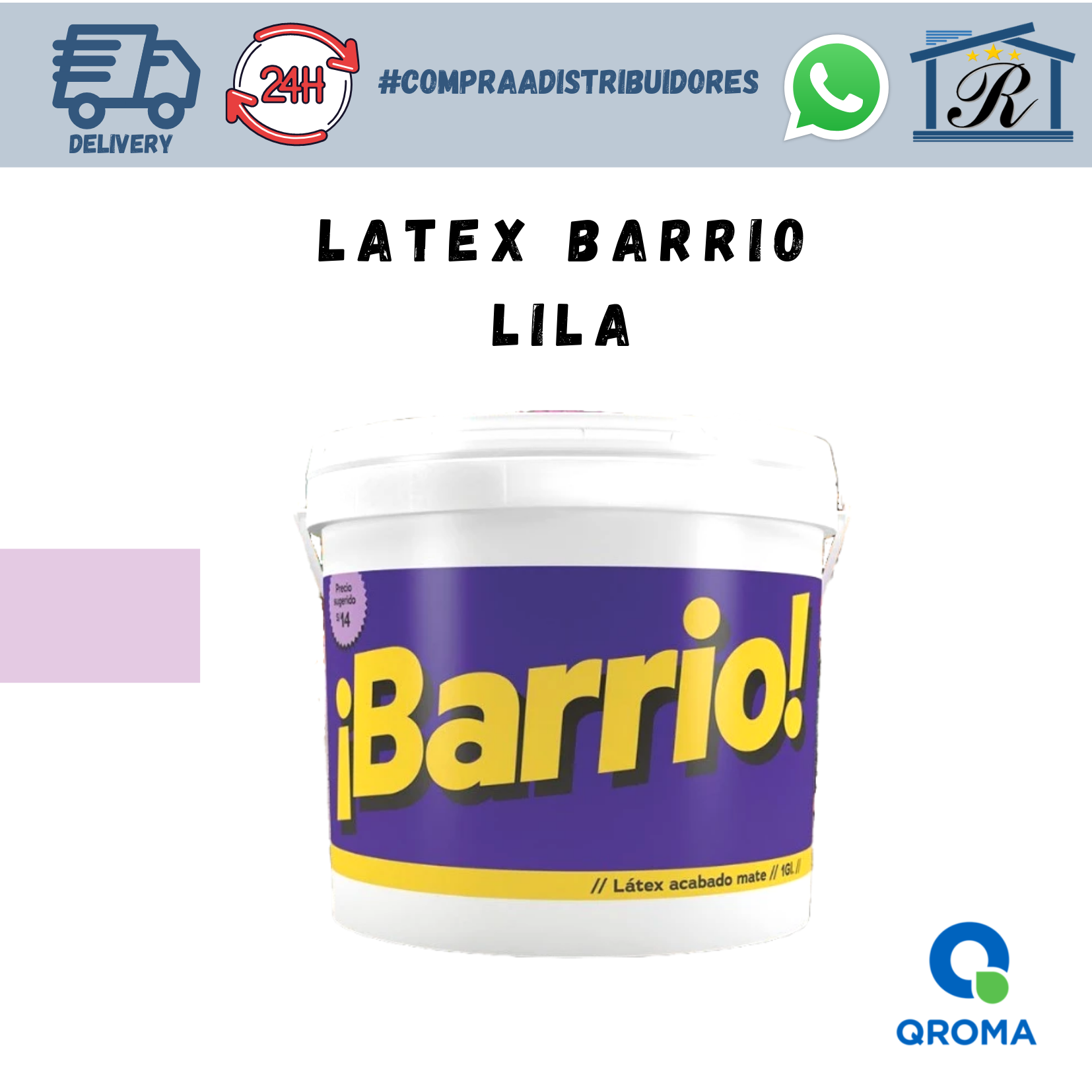 LATEX BARRIO LILA