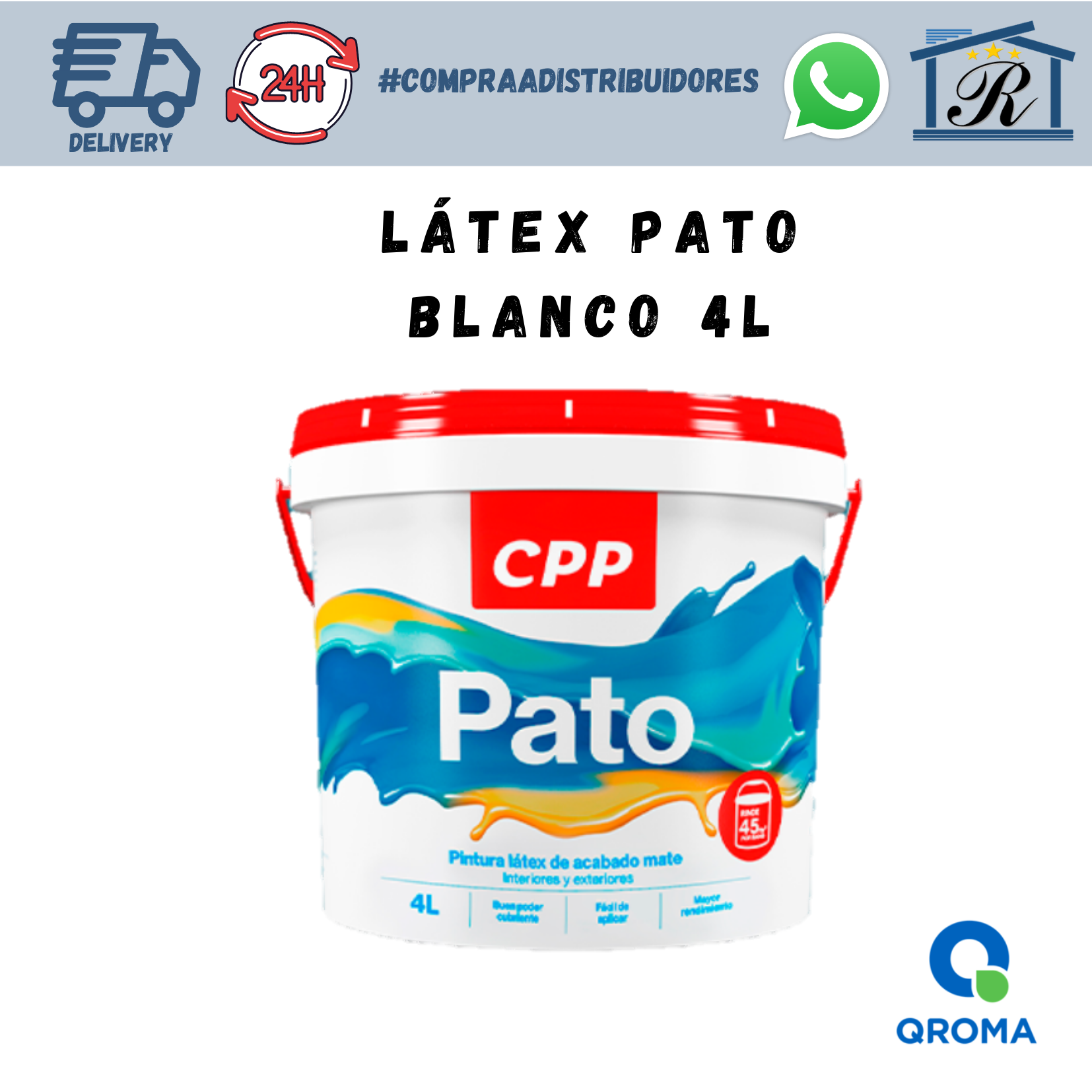 LATEX PATO BLANCO