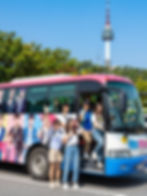 Fans on a tour in Seoul