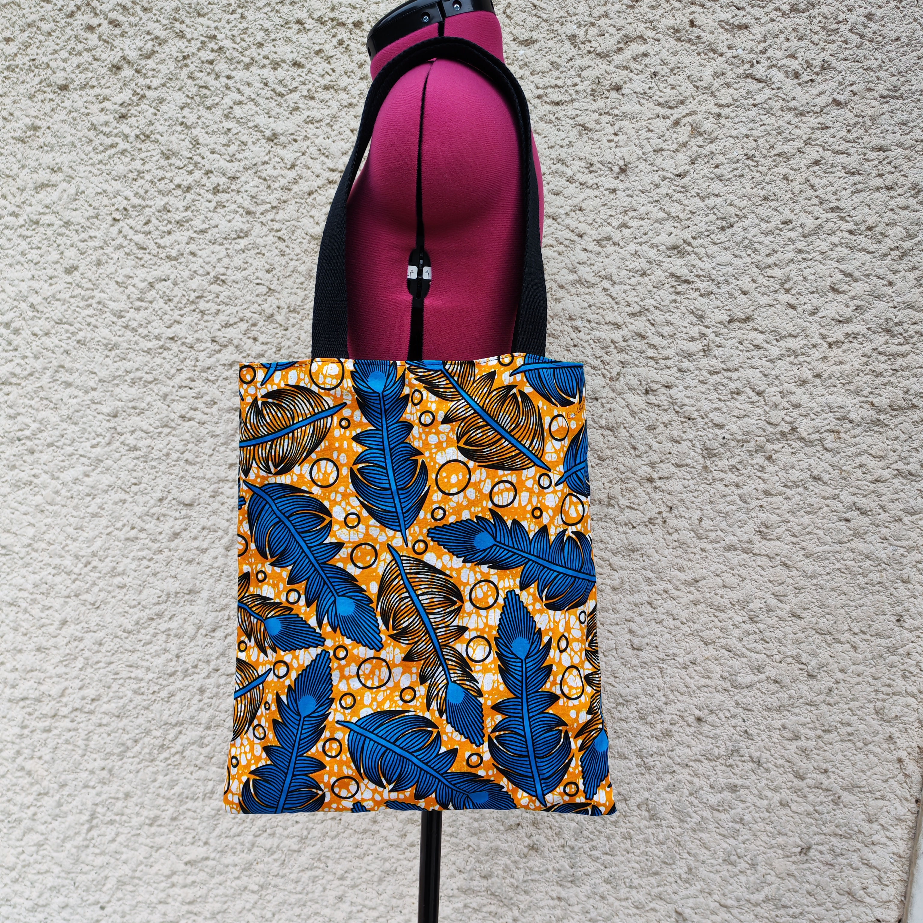 Tote bag réversible wax