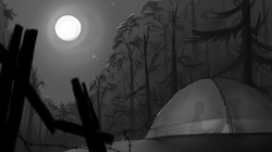 background B&W sketch