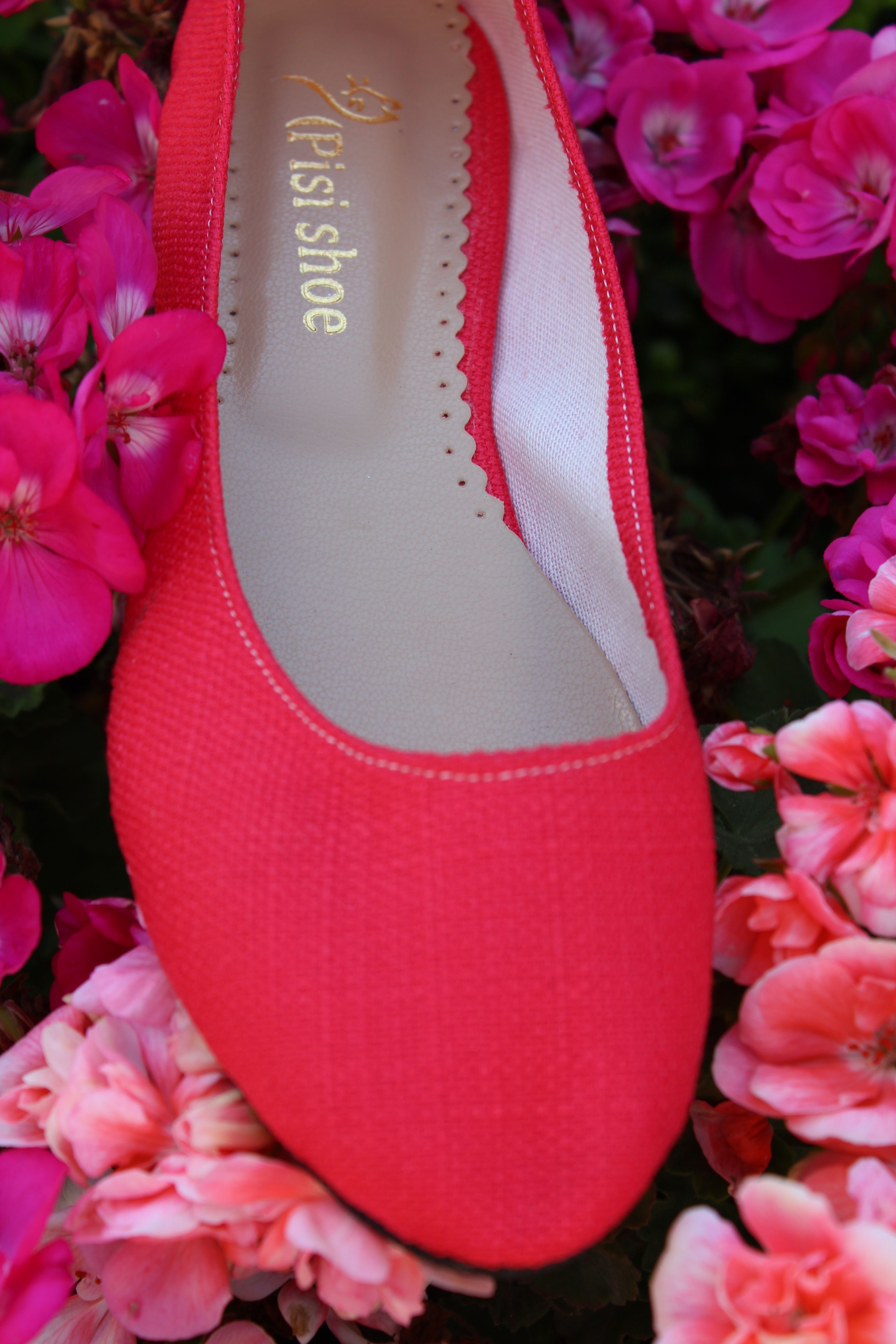 Kırmızı Keten Pisi Shoe