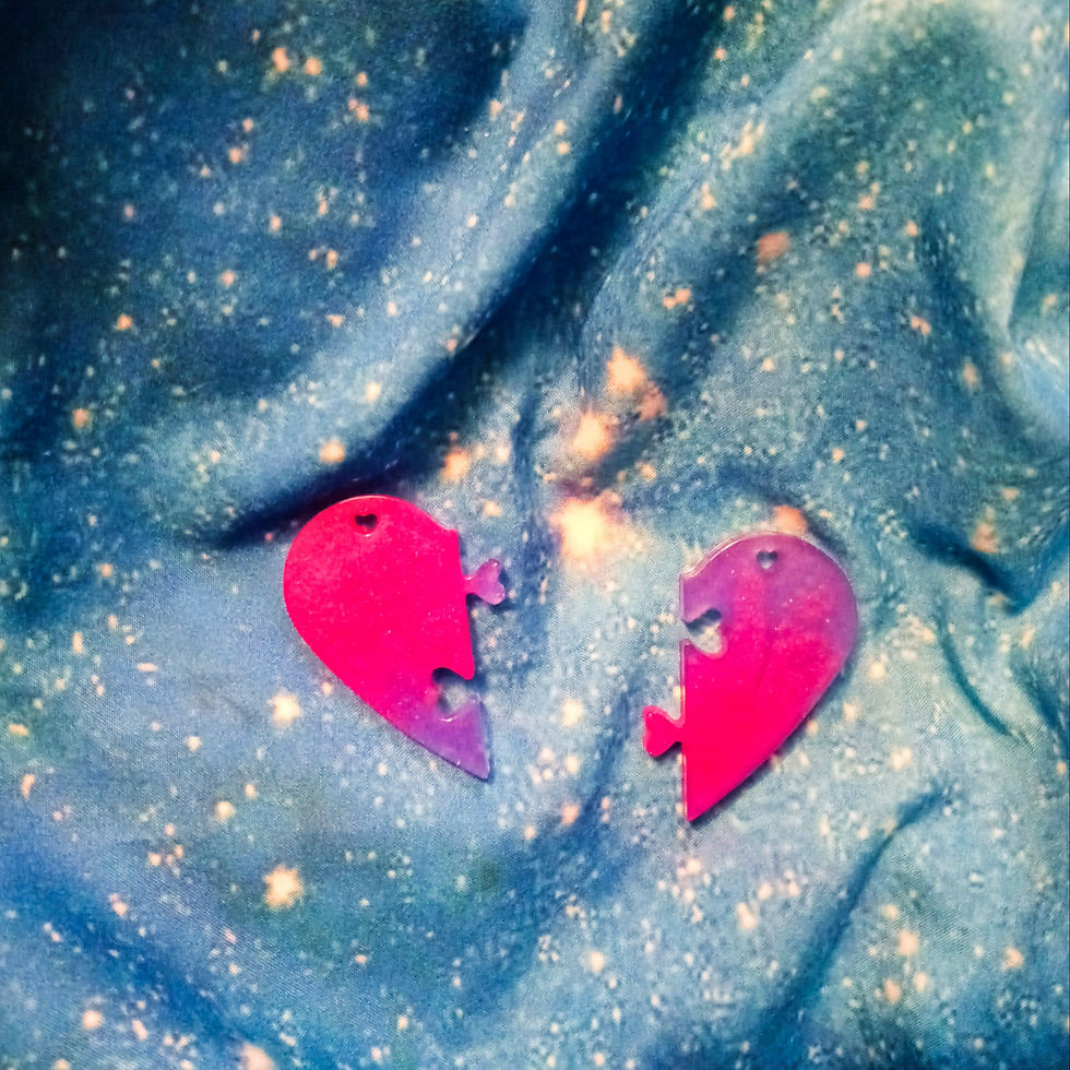 Thumbnail: Keychain Set: Locked Heart