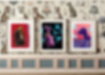 Collage of Classical and Modern Animal Art Prints