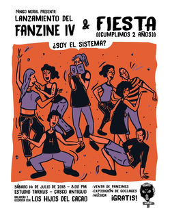 Afiche Pánico Moral