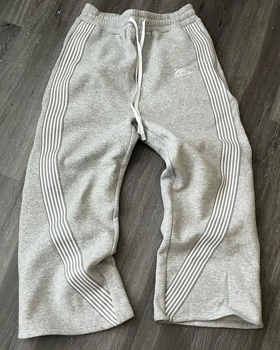 Thumbnail: men's y2k embroidered sweatpants