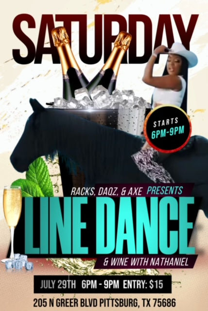 Line Dance & Wine with Nathaniel