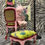 Miniaturbild: KINDERSESSEL MIT HOCKER