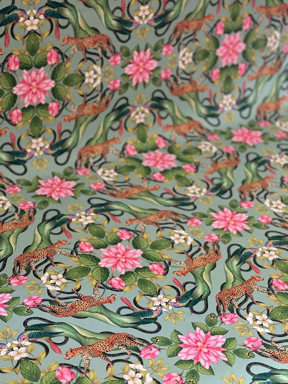 Miniaturbild: LEOPARD UND SEEROSE