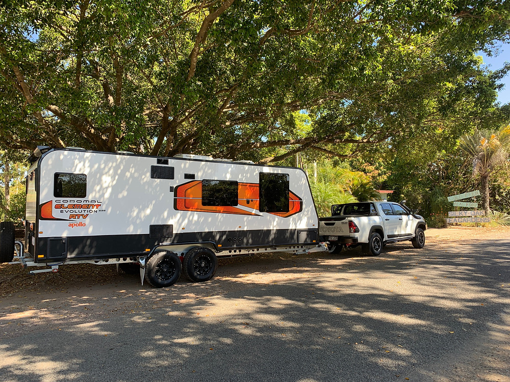Family Travel Australia Caravan