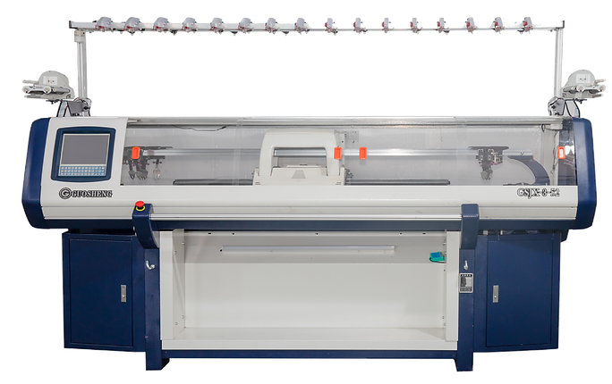 Flat neeting machine