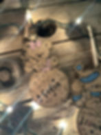 Miniatura: Decorazione natalizia in legno, orsetto Sofia