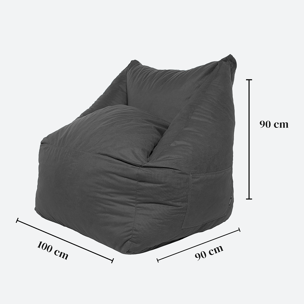 Miniatura: Sillón Puff Kubox En Microfibra