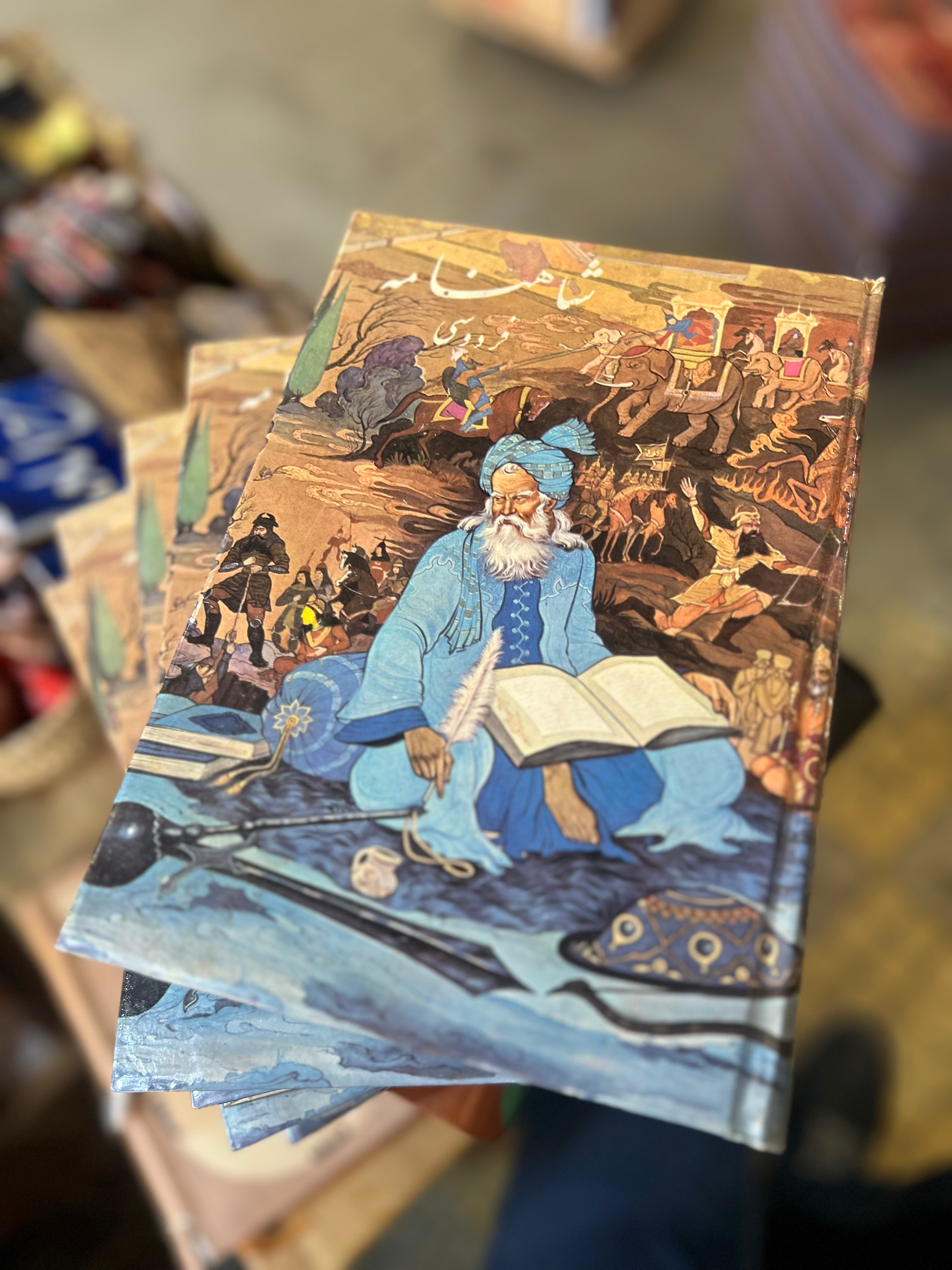 شاهنامه فردوسی پنج جلدی تصحیح کلاله خاور دست دوم