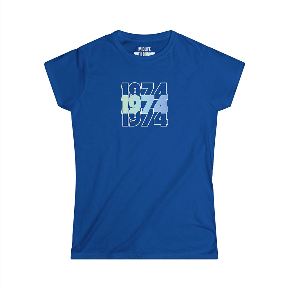 Thumbnail: Birth Year T-shirt (customizable)