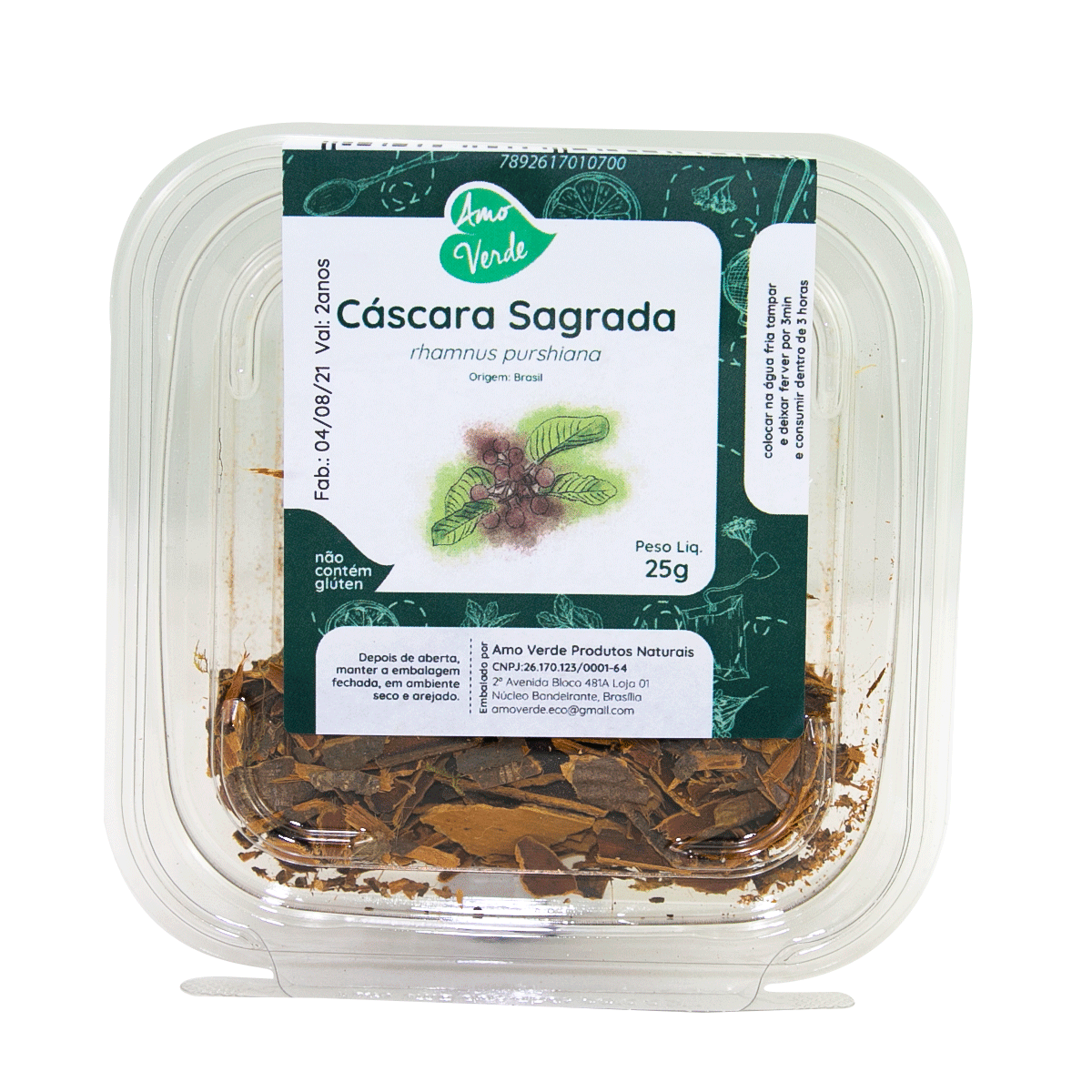 Cáscara Sagrada 25g - Amo Verde