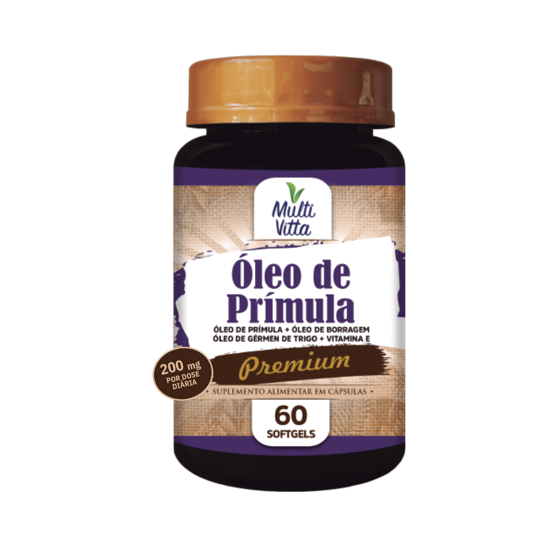 Óleo de Prímula 60 caps - Multivitta