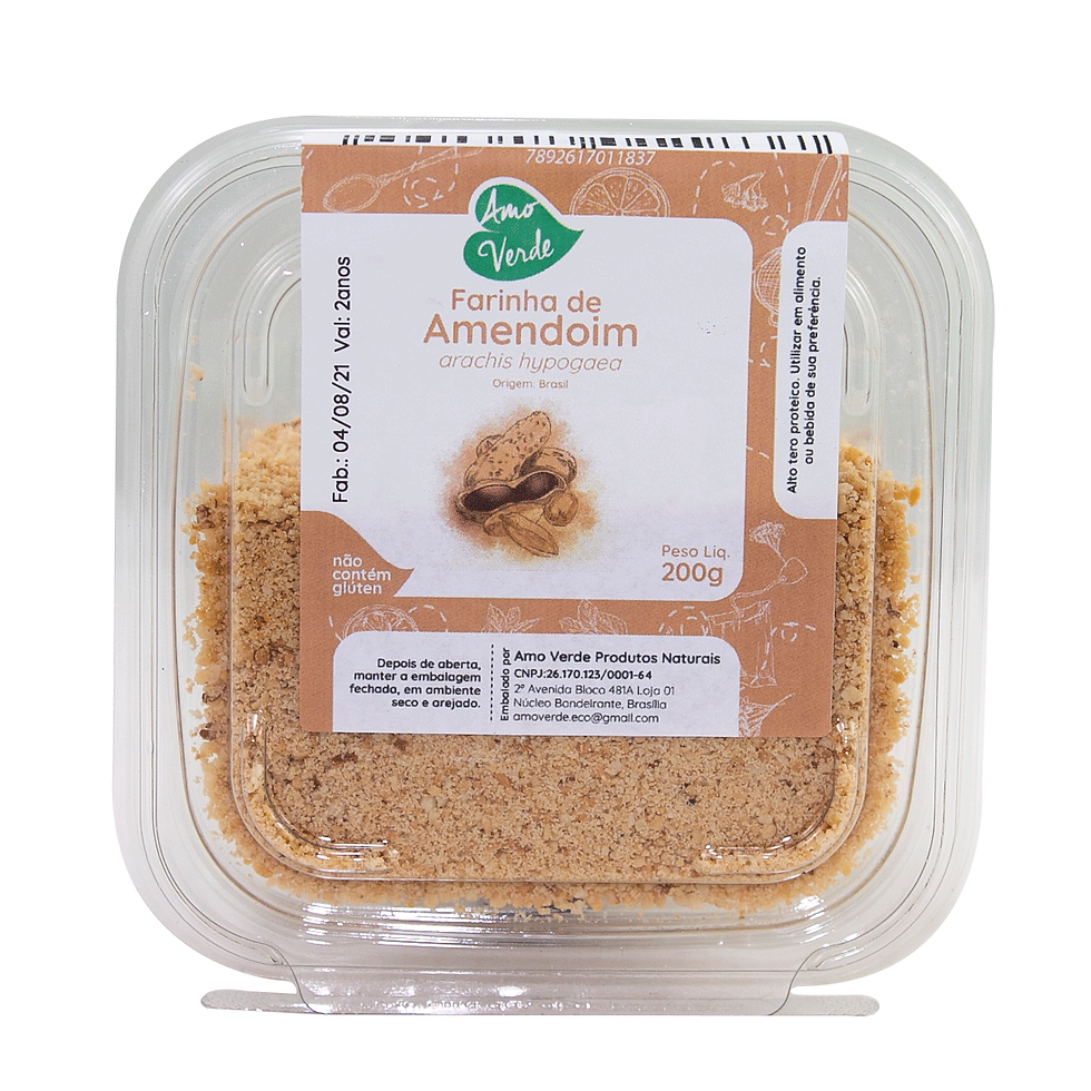 Miniatura: Farinha de Amendoim 200g - Amo Verde 