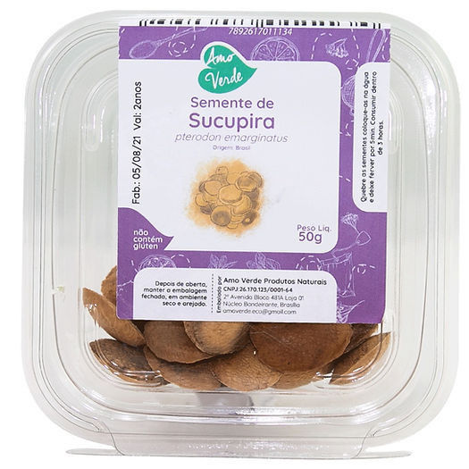 Miniatura: Semente de sucupira 50g - Amo Verde 