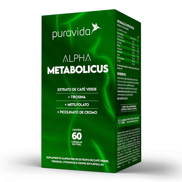 Miniatura: Alpha Metabolicus 60 Caps - Pura Vida