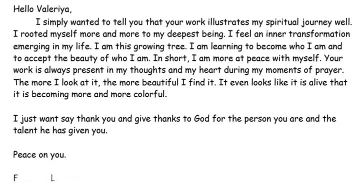 Buyers Review, Painting 'Roots'