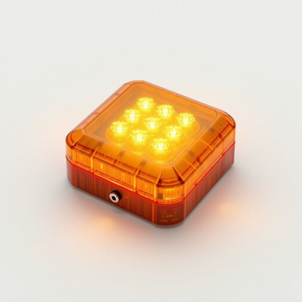 LED Flächenwarnleuchte Kompakt