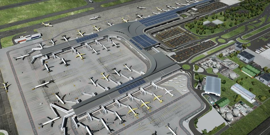 Será la más grande de los aeropuertos de Latinoamérica. Empezará operaciones en el 2019.