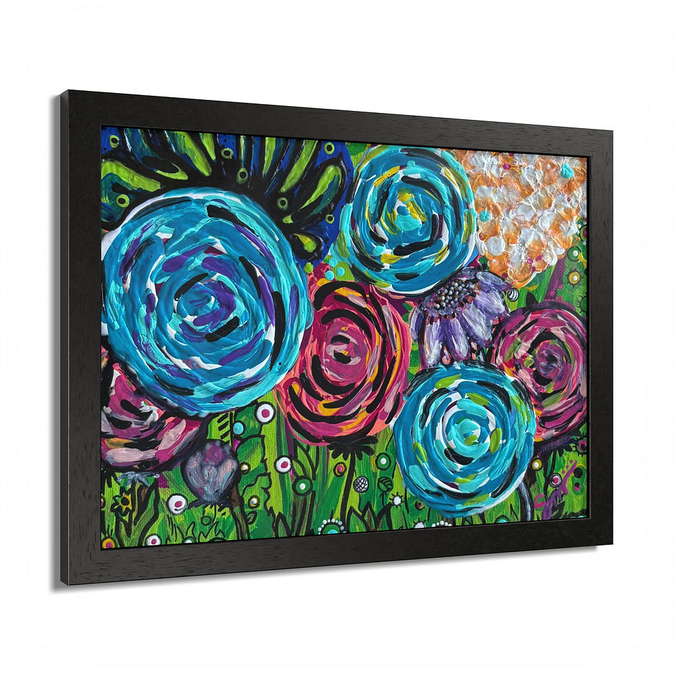 Thumbnail: Limited Edition Framed Print - Le Jardín - Horizontal & Vertical options