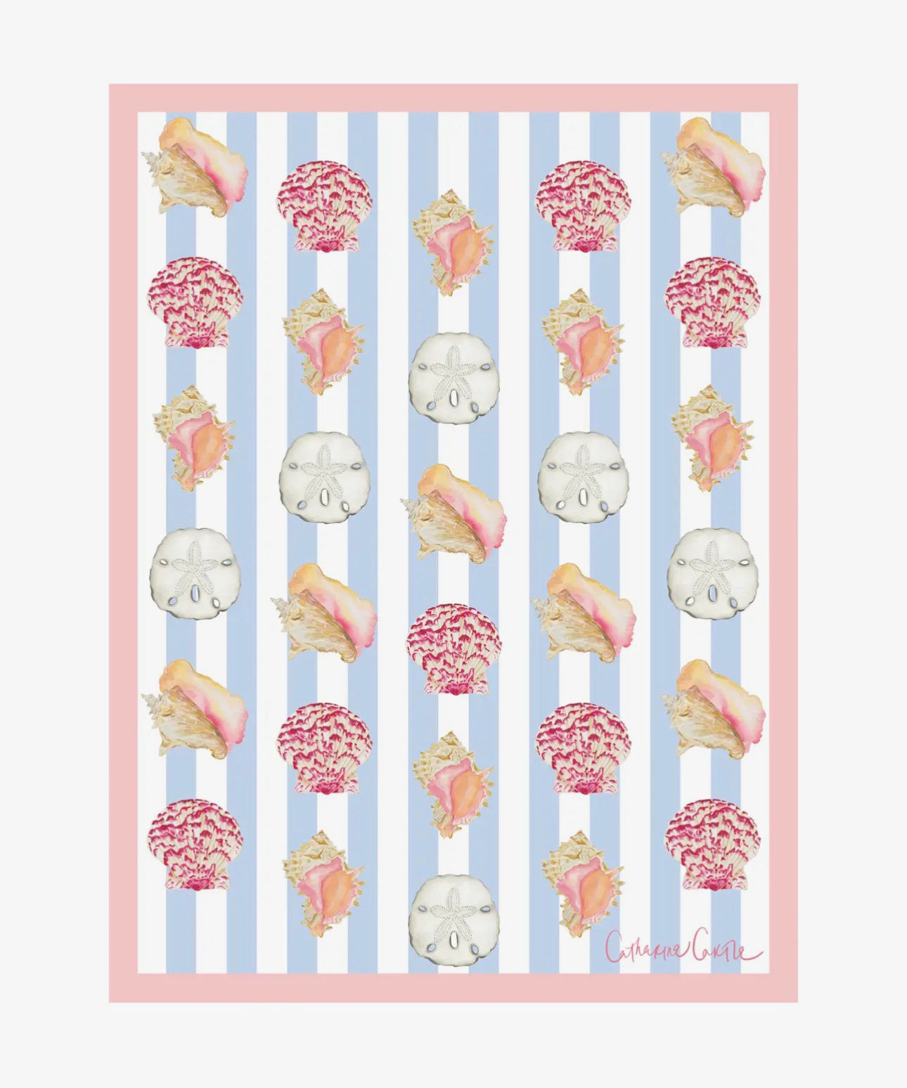 18 x 27 KEVA Shells Double-Sided Towel