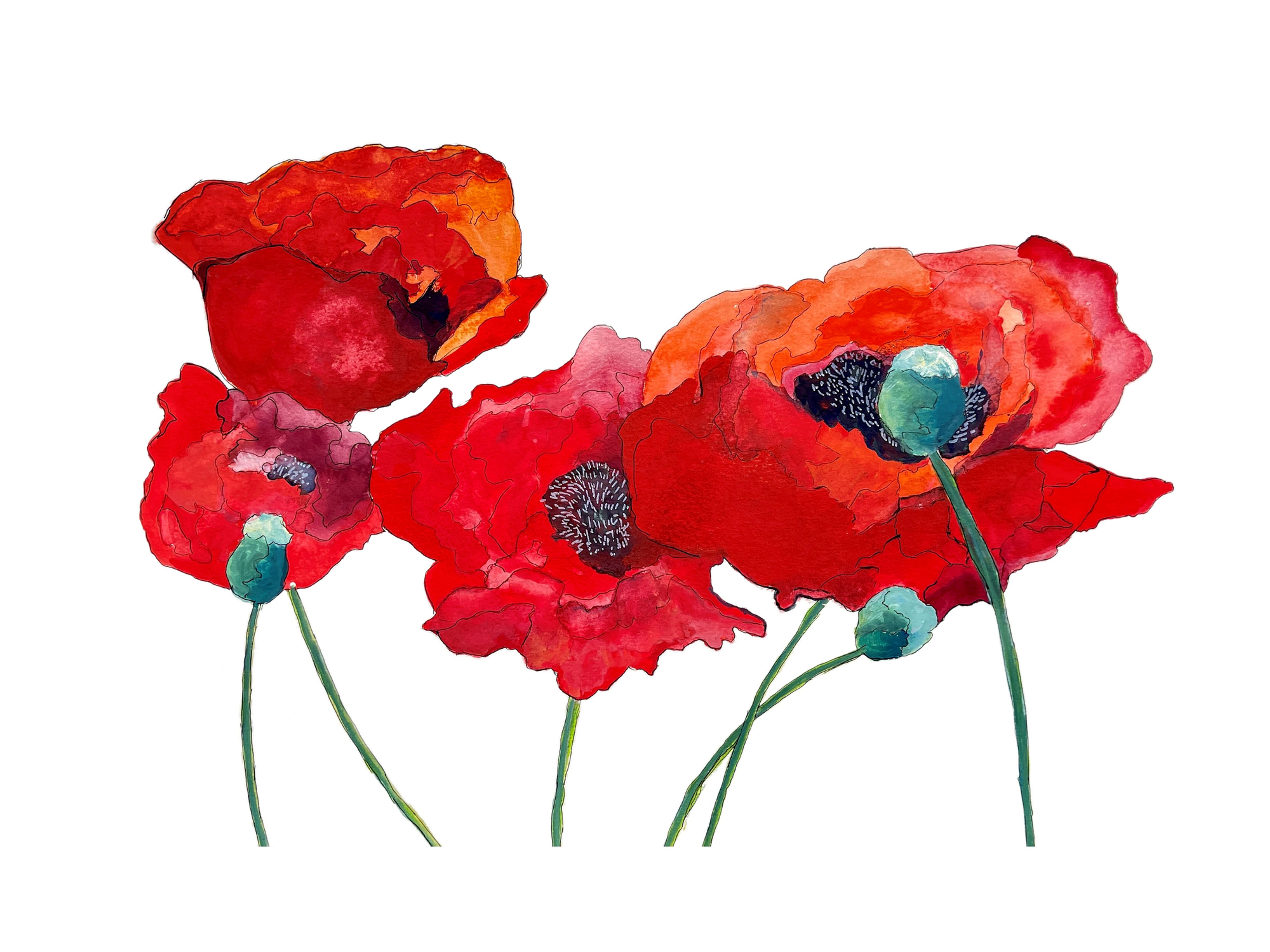 Poppies (Print)