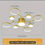 Thumbnail: Modern Rustic Sputnik Chandelier