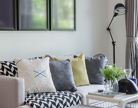 Cushions on the Sofa