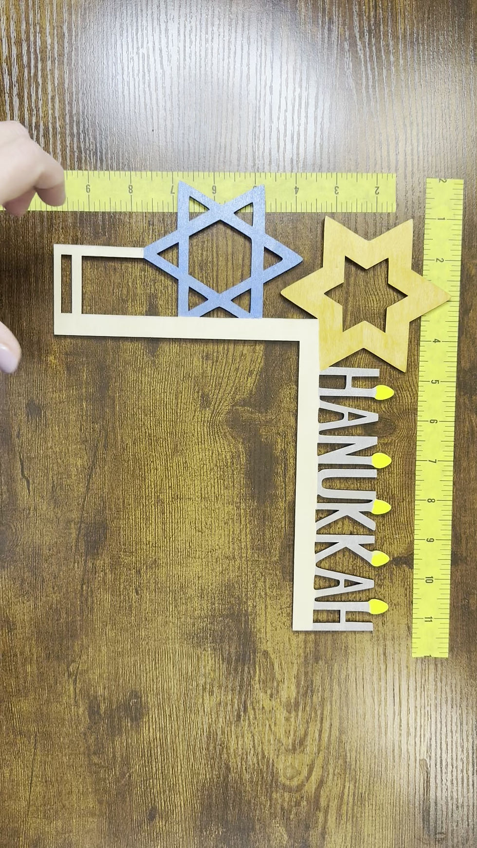 Thumbnail: Hanukkah Door Corner Welcome Sign