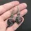 Thumbnail: Y2K Love Dripping Oil Pattern Earrings